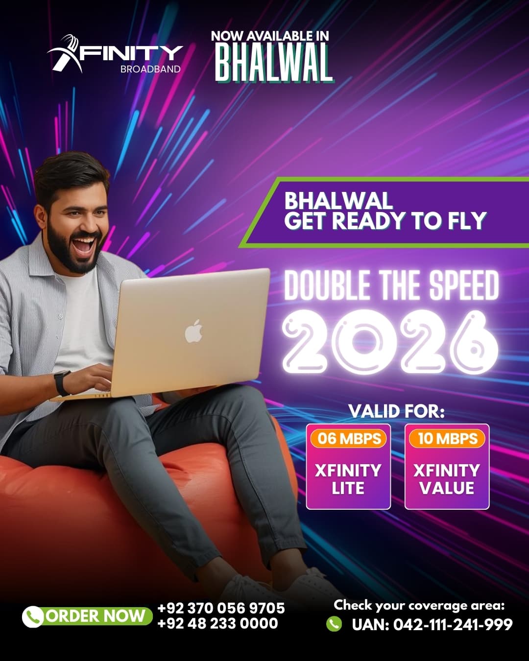 Wavecomm Ads Campaign — Creative 1